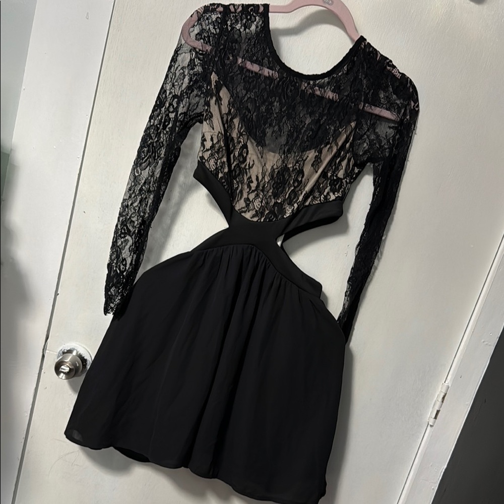 Charlotte Russe Black Lace Dress
